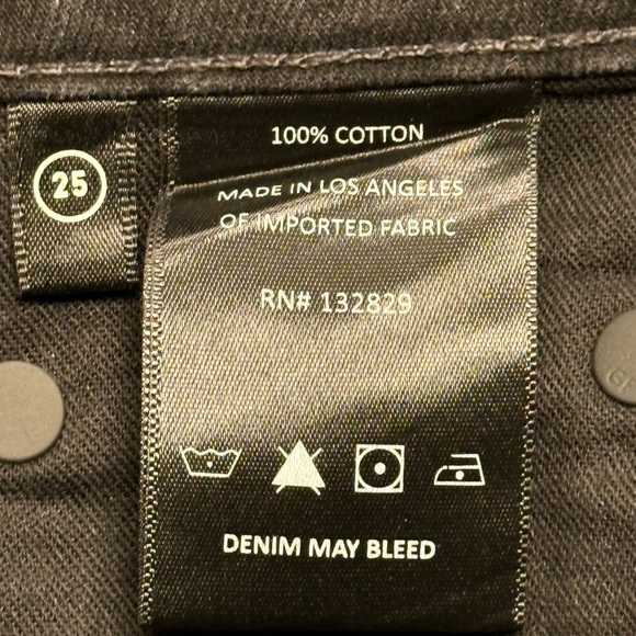 GRLFRND The Hailey Low Rise Slim Boot Jeans – Size 25 - Picture 7 of 9